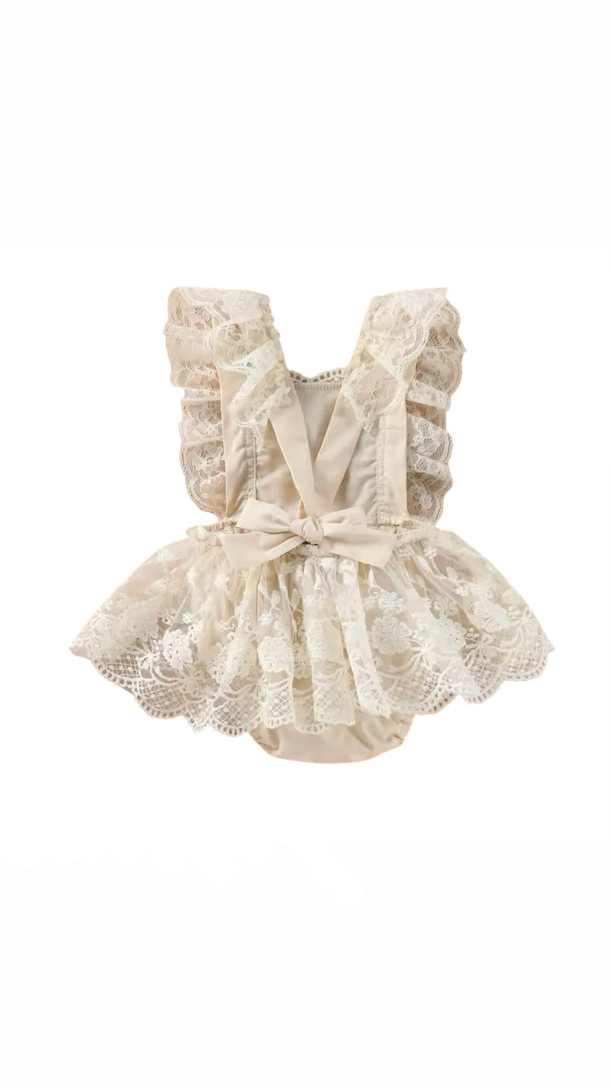 Vintage Style Lace Romper