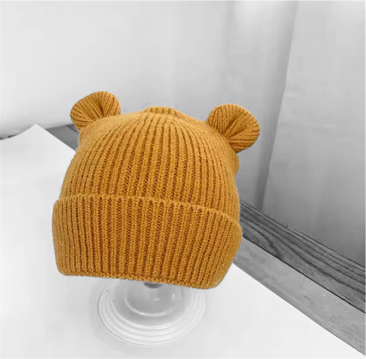 Bear Ear Beanie Hat
