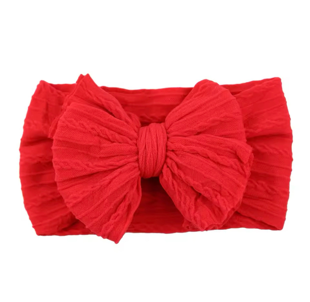 Oversized Headband - Red