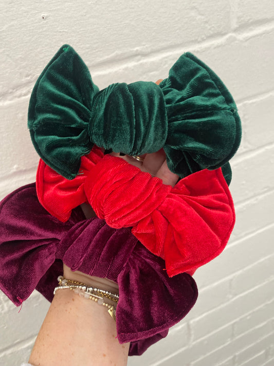 Velvet Topknot