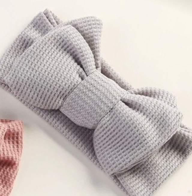 Oversized Waffle Topknot