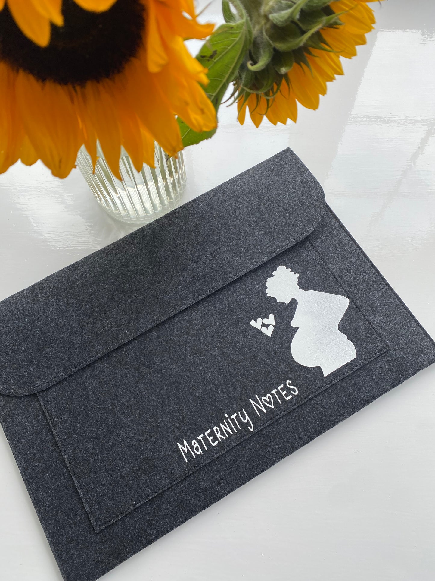 Felt Pregnancy/Maternity Document Folder