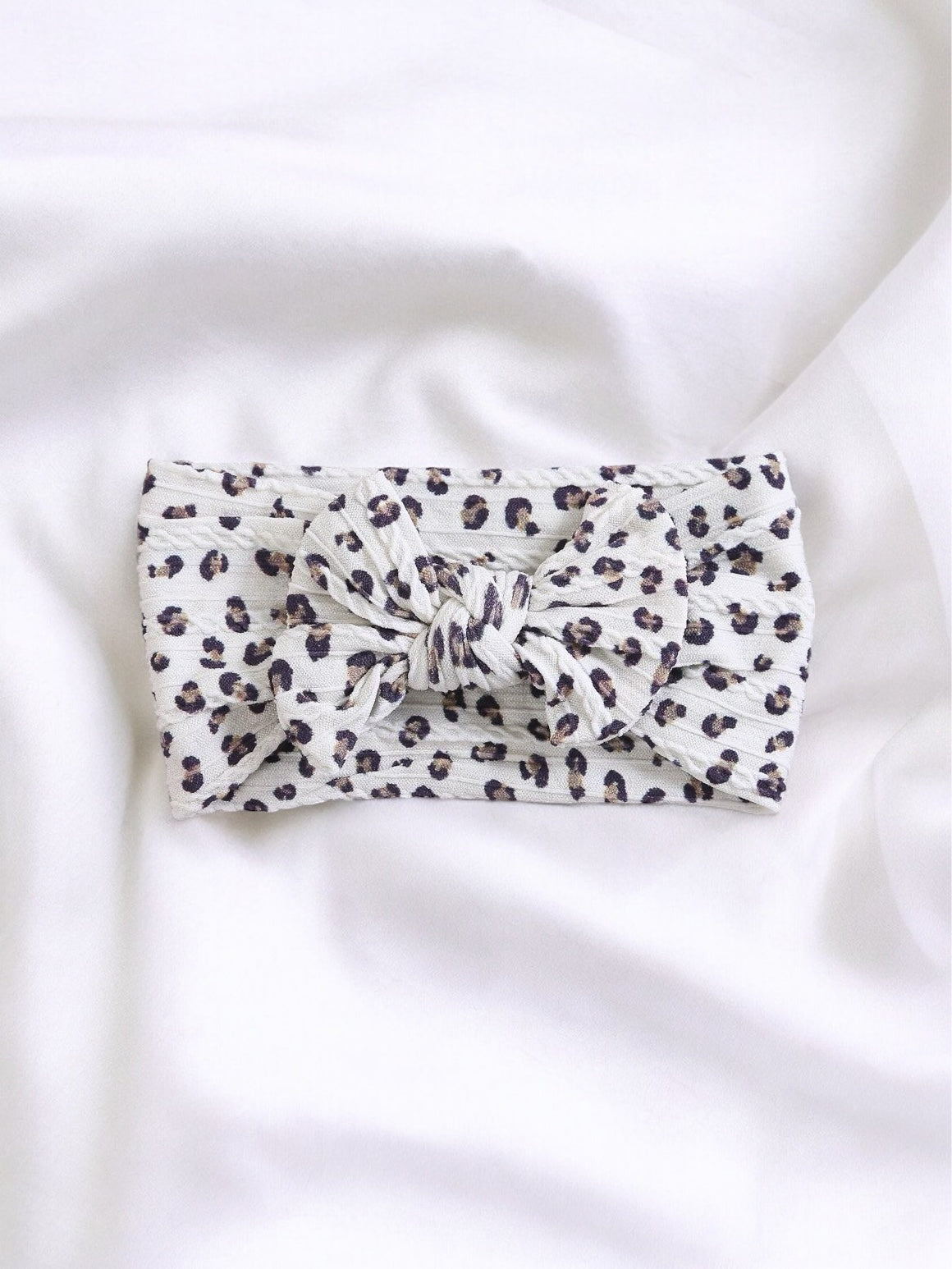Leopard - Cable Knit Headband