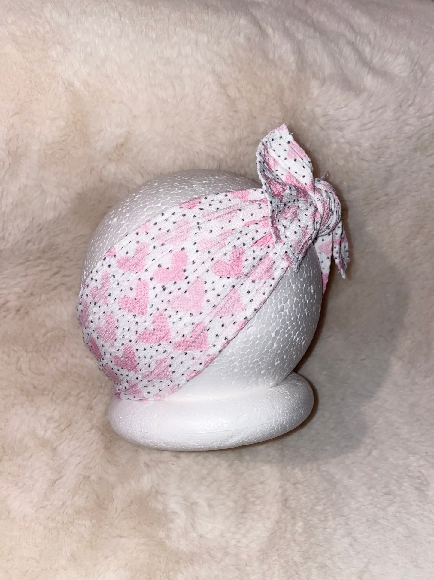 Dotty Heart Headband