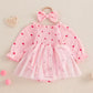 Heart Tulle Dress & Headband