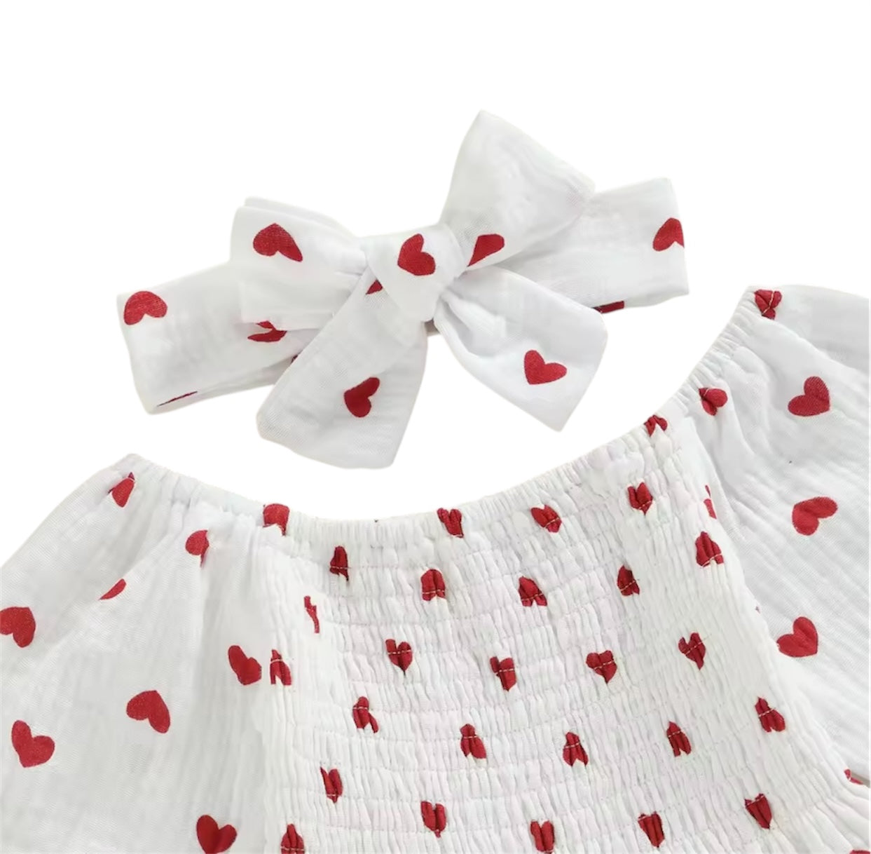 Long Sleeved Romper & Headband