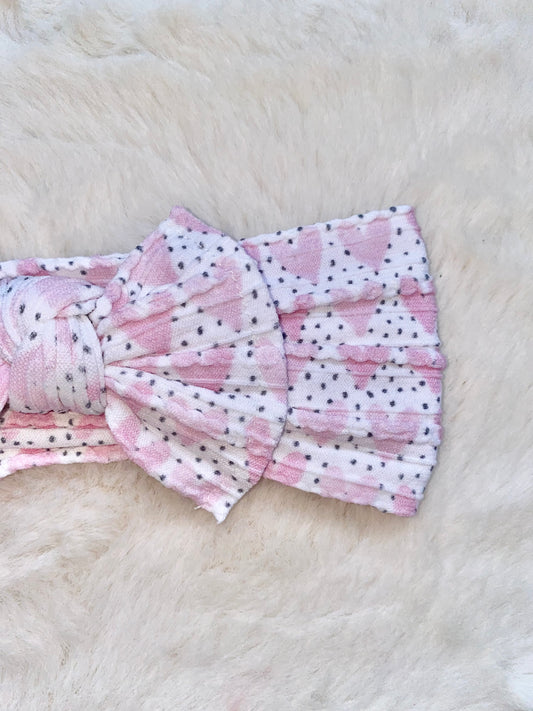 Dotty Heart Headband