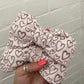 Hearts Oversized Topknot