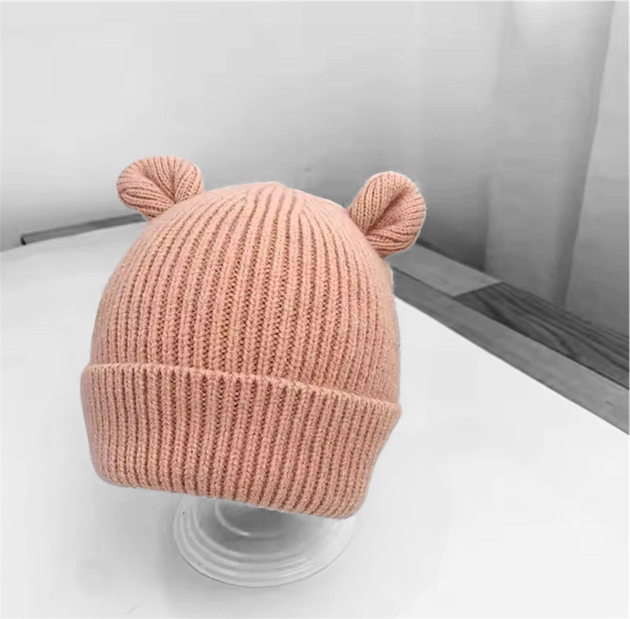 Bear Ear Beanie Hat