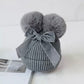 Pom Pom Beanie - Grey