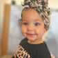 Triple Knot Turban - Leopard